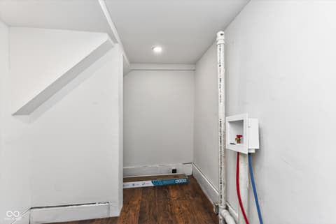 Laundry room at 71 Schiller Street, Indianapolis, IN