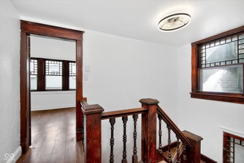 Hallway at 71 Schiller Street, Indianapolis, IN