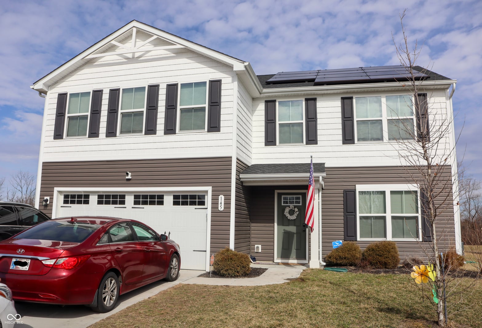 Front exterior at 145 N Fairfield Drive, Danville, IN