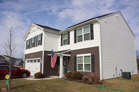 Front exterior at 145 N Fairfield Drive, Danville, IN