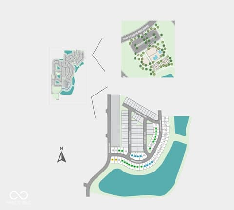 Aerial view at 15709 Showdown Road, Noblesville, IN