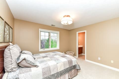 Bedroom at 128 Somerset Court, Noblesville, IN
