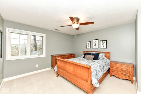 Bedroom at 128 Somerset Court, Noblesville, IN