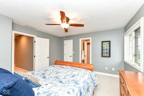 Bedroom at 128 Somerset Court, Noblesville, IN