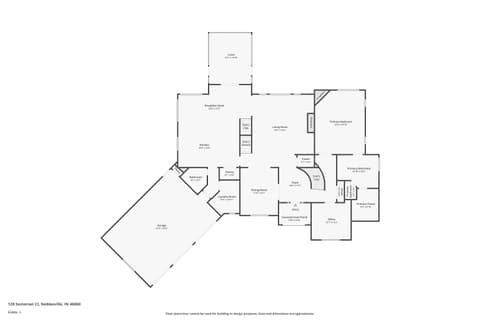 Floor Plan — 128 Somerset Court, Noblesville, IN