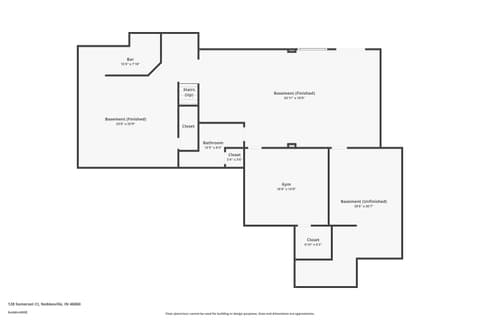 Floor Plan — 128 Somerset Court, Noblesville, IN