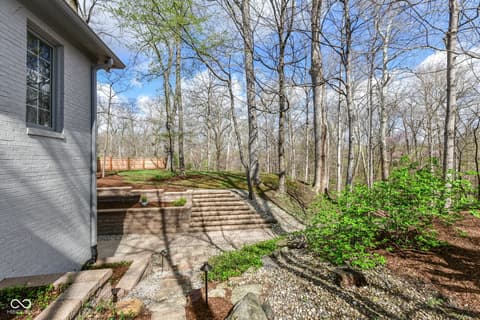 Backyard at 128 Somerset Court, Noblesville, IN