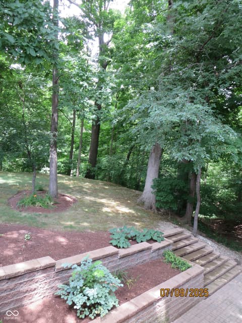 Backyard at 128 Somerset Court, Noblesville, IN