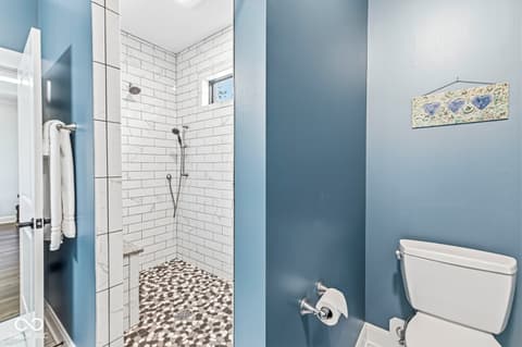 Bathroom at 1244 N Buck Creek Road, Greenfield, IN