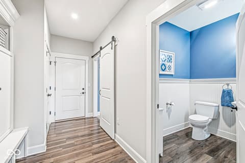 Bathroom at 1244 N Buck Creek Road, Greenfield, IN