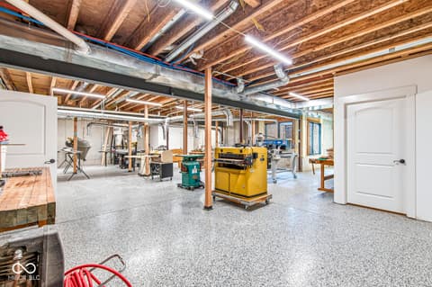 Basement at 1244 N Buck Creek Road, Greenfield, IN