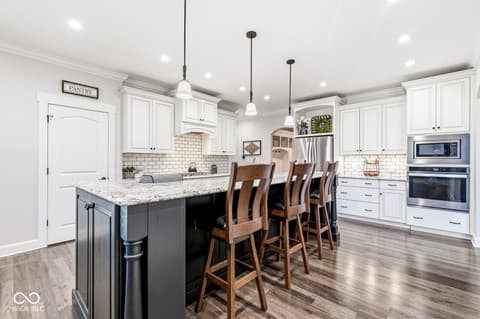 Kitchen at 1244 N Buck Creek Road, Greenfield, IN