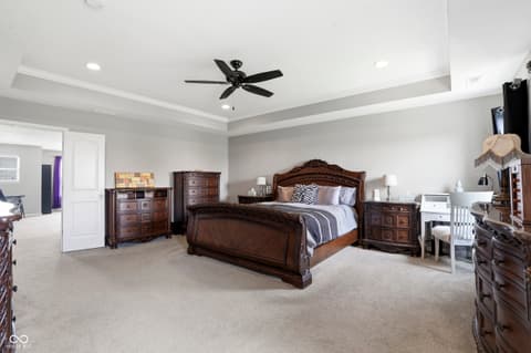Primary bedroom at 5231 New Bethel Boulevard, Indianapolis, IN