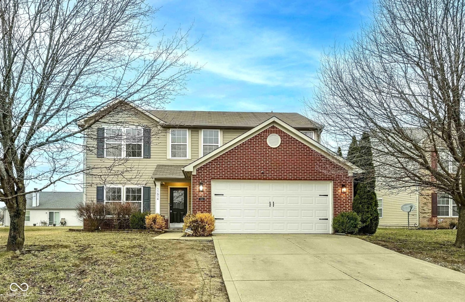 Front exterior at 11614 Gosling Drive, Indianapolis, IN