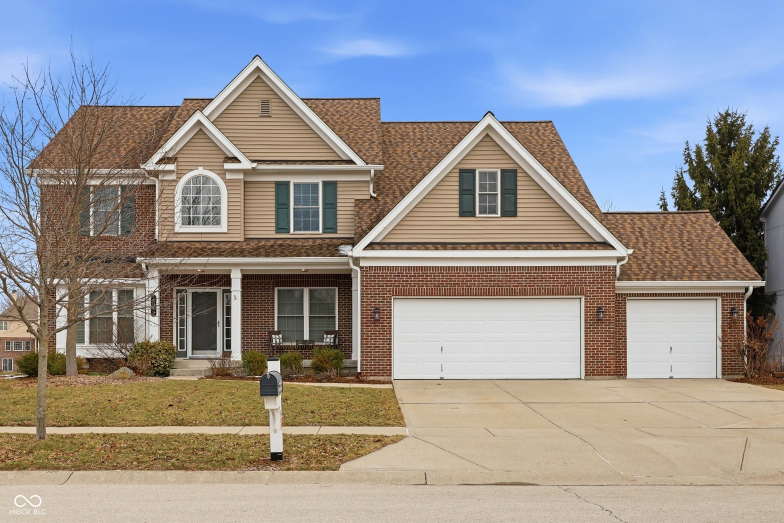Front exterior at 1019 Belvedere Place, Westfield, IN