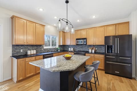 Kitchen at 1019 Belvedere Place, Westfield, IN