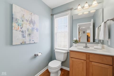Bathroom at 1019 Belvedere Place, Westfield, IN