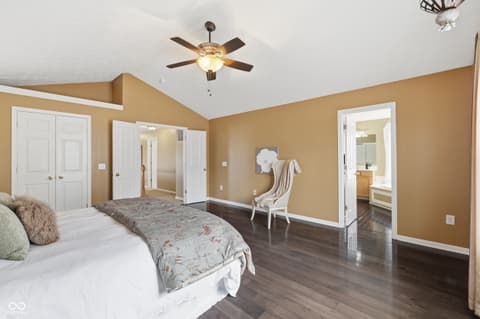 Bedroom at 1019 Belvedere Place, Westfield, IN