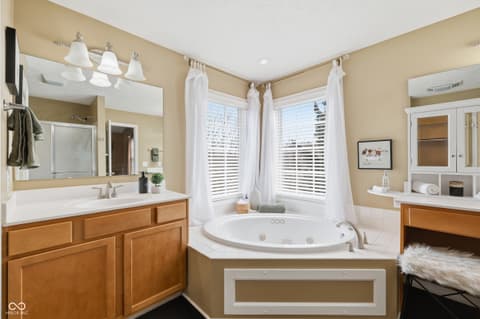 Bathroom at 1019 Belvedere Place, Westfield, IN