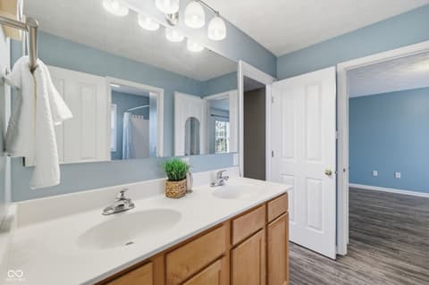 Bathroom at 1019 Belvedere Place, Westfield, IN