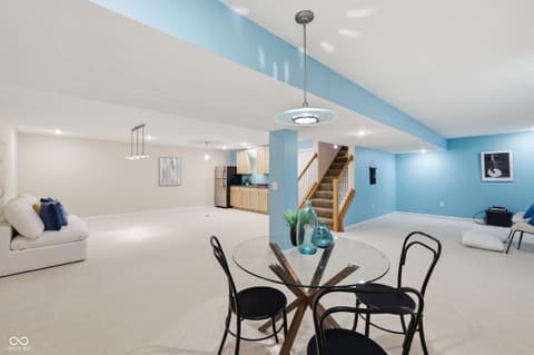 Basement at 1019 Belvedere Place, Westfield, IN