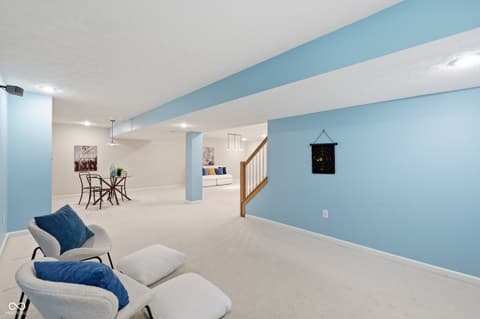 Basement at 1019 Belvedere Place, Westfield, IN