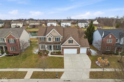 Front exterior at 1019 Belvedere Place, Westfield, IN