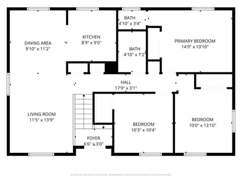 Floor Plan — 3514 Harvest Avenue, Indianapolis, IN