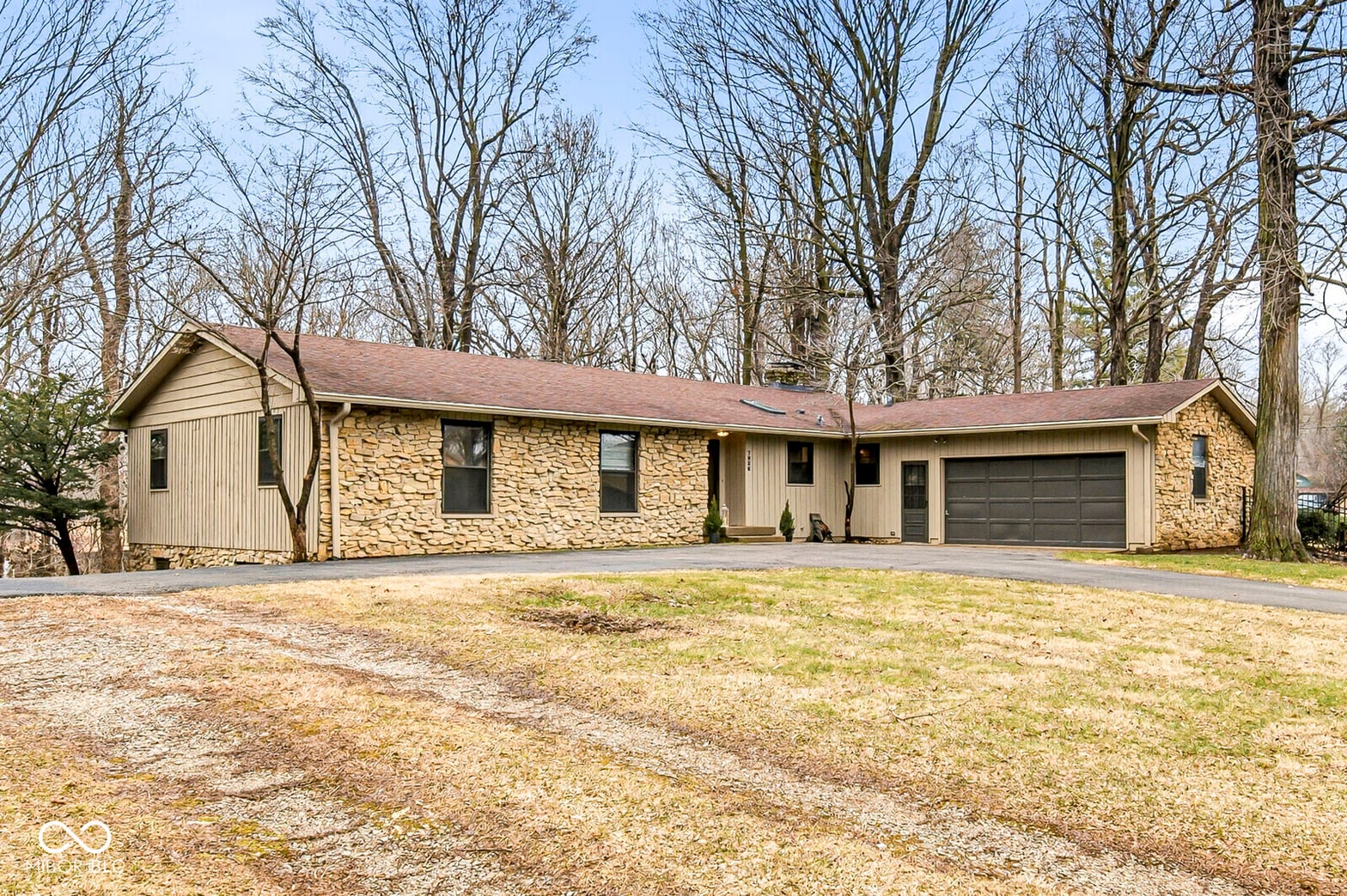 Front exterior at 7938 Black Oak Drive, Plainfield, IN