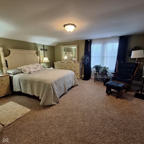 Bedroom at 102 N Main Street, Cloverdale, IN