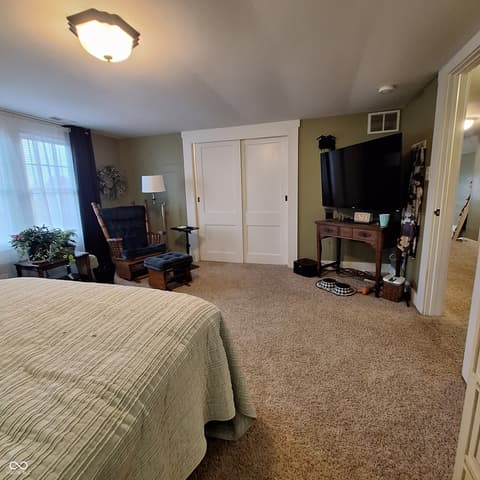 Bedroom at 102 N Main Street, Cloverdale, IN