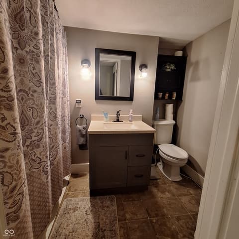 Bathroom at 102 N Main Street, Cloverdale, IN