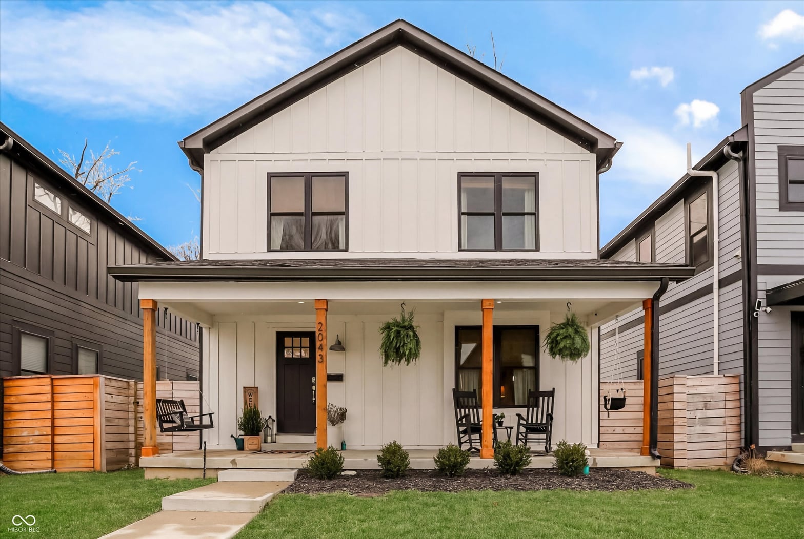 Front exterior at 2043 Columbia Avenue, Indianapolis, IN