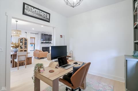Home office at 2043 Columbia Avenue, Indianapolis, IN