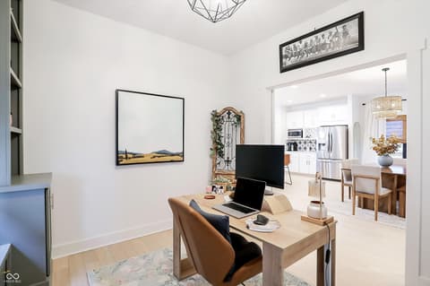 Home office at 2043 Columbia Avenue, Indianapolis, IN