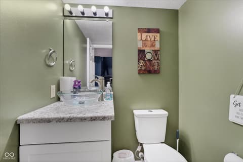Bathroom at 1861 Osman Drive, Avon, IN