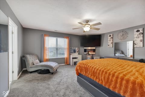 Bedroom at 1861 Osman Drive, Avon, IN