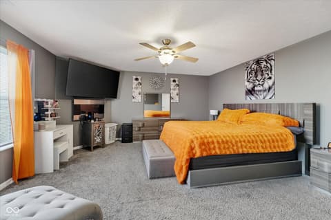 Bedroom at 1861 Osman Drive, Avon, IN
