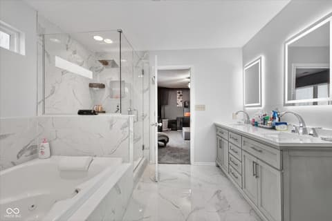 Bathroom at 1861 Osman Drive, Avon, IN