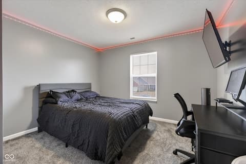Bedroom at 1861 Osman Drive, Avon, IN