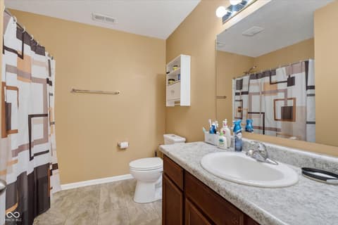 Bathroom at 1861 Osman Drive, Avon, IN