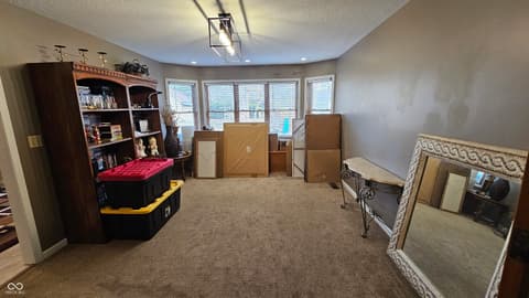 Home office at 716 Allen Drive, Sweetser, IN
