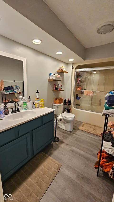 Bathroom at 716 Allen Drive, Sweetser, IN