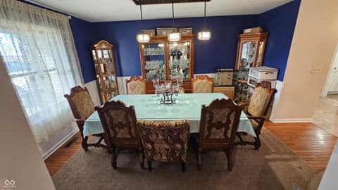 Dining room at 716 Allen Drive, Sweetser, IN
