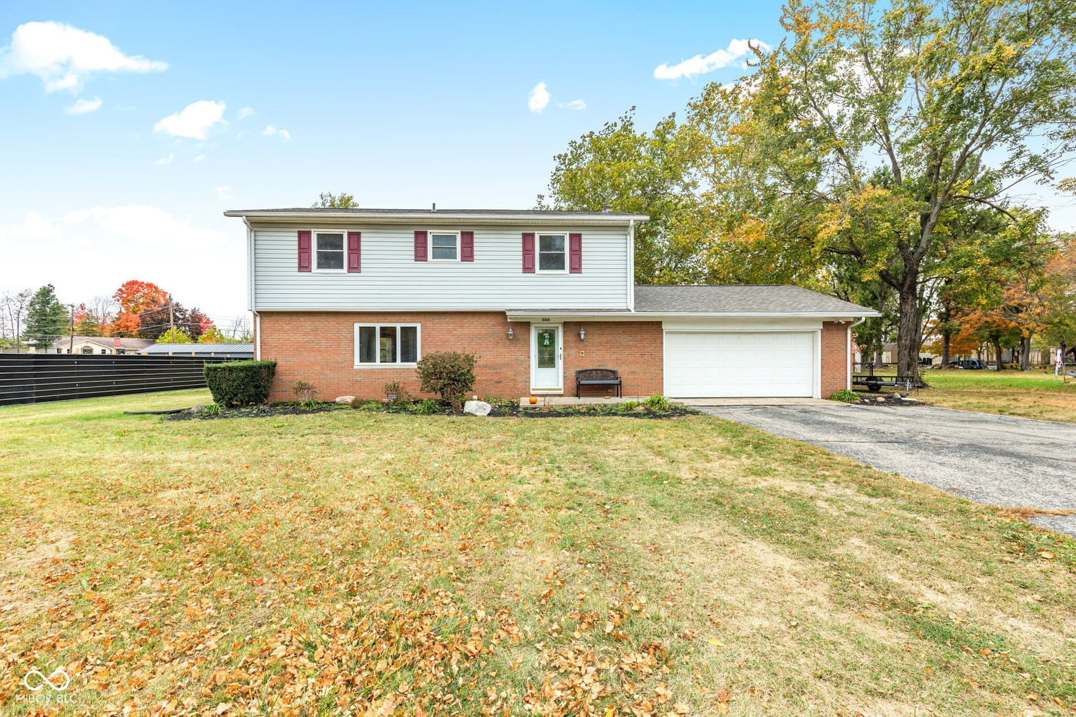 Front exterior at 6308 Windwood Drive, Kokomo, IN