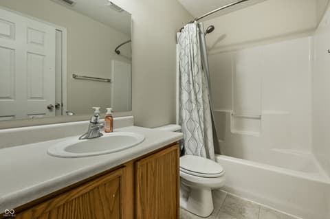 Bathroom at 5118 Tuscany Lane, Indianapolis, IN