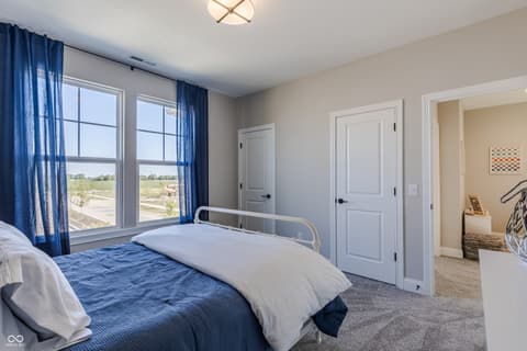 Primary bedroom at 15732 Showdown Road, Noblesville, IN