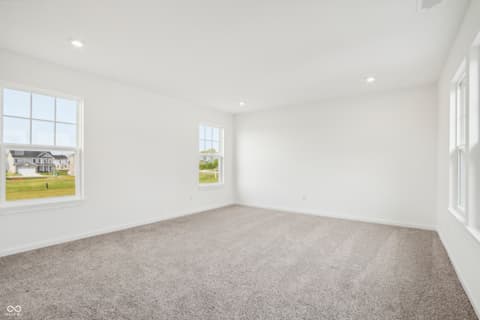Bedroom at 15742 Showdown Road, Noblesville, IN — Bright, spacious bedroom with abundant natural light.