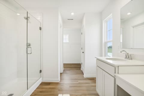 Primary bathroom at 15742 Showdown Road, Noblesville, IN