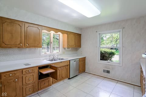 Kitchen at 5459 Hedgerow Drive, Indianapolis, IN